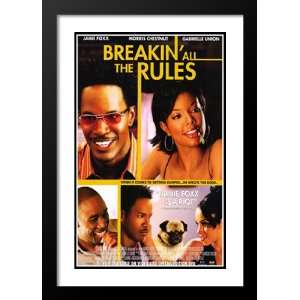 Breakin All the Rules 20x26 Framed and Double Matted 