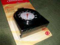 SUNBEAM OVEN THERMOMETER EASY TO READ DIAL SIT OR HANGS  