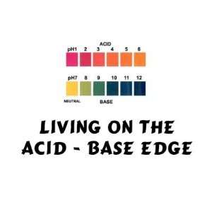  Living on the Acid / Base Edge Buttons Arts, Crafts 