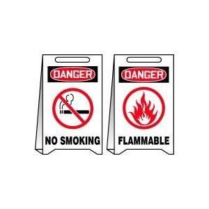   , DANGER NO SMOKING / DANGER FLAMMABLE W/ GRPAHICS