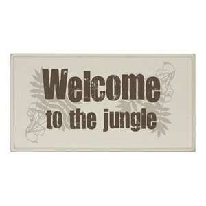  Welcome To The Jungle Sign Patio, Lawn & Garden