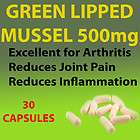   LIPPED MUSSEL 500mg 30 Caps Reduces Joint Pain Inflammation Arthritis