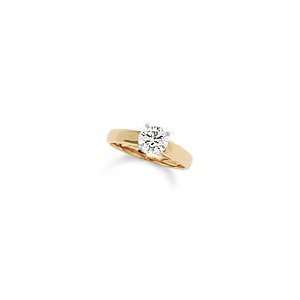 ZALES Diamond Solitaire Engagement Ring in 18K Gold 