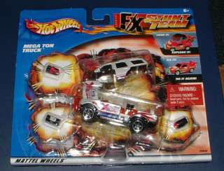 2000 Hot Wheels F/X Stunt Team Mega Ton Truck MOC  