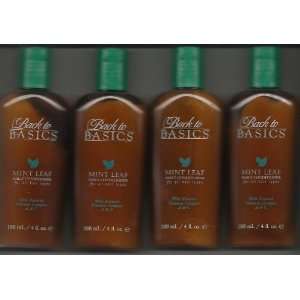  MINT LEAF Daily Conditioner for All Hair Types 4oz (PACK OF 4) Beauty