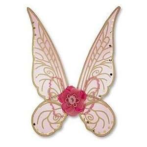   Rosetta Fairies Tinkerbell WINGS Costume Fairies Pink Rose  