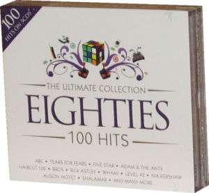 Ultimate Eighties 5 CD set of 80s 1980s Original Music  