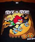 ANGRY BIRDS HALLOWEEN TRICK OR TREAT T Shirt SMALL NEW