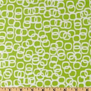  44 Wide Pocket Full Of Posies Chain Lime Fabric By The 