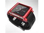 Newest Red Aluminum bracelet watch band for Apple iPod nano 6g  