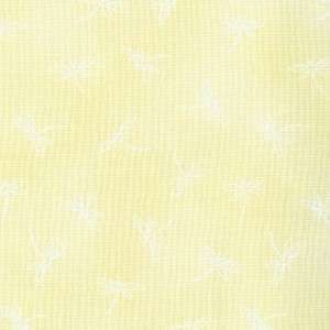 SOLOTAIRE SOFTS DRAGONFLIES YELLOW~Cotton Quilt Fabric  