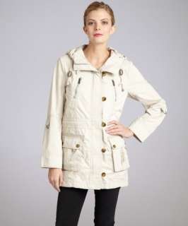 marc new york sand twill convertible hooded parka