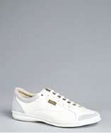 style #318356901 white nylon canvas Game sneakers