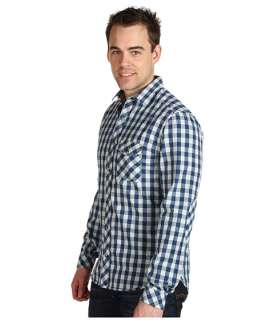 Lacoste LVE L/S Bold Gingham Shirt w/ Elbow Patches    