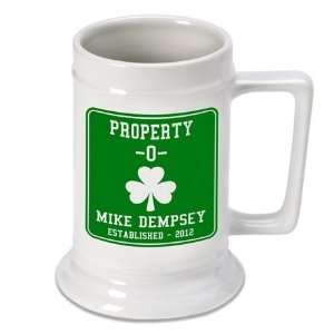  Property O Personalized Beer Stein
