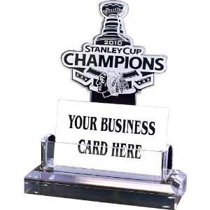 Caseworks Chicago Blackhawks 2010 Stanley Cup Champions Business Card 