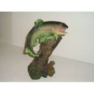  Fish on Mount (9 Tall  Fish 9 Curved) 