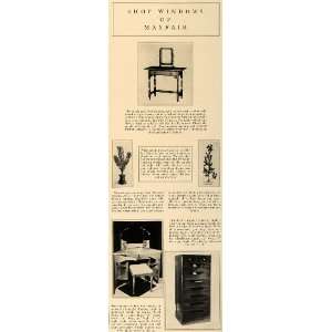  1928 Ad Furniture Dresser Windows Mayfair Shirley Paine 