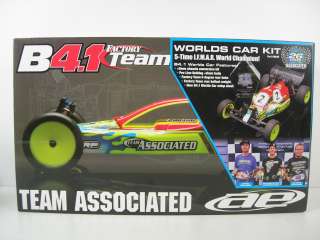   Associated B4.1 Factory Team Worlds Car Kit 1/10 part # ASC9040  