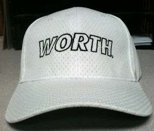 Worth White Sport Flex Mesh Hat   S/M  