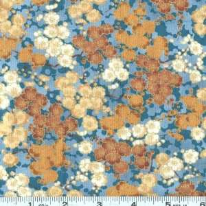  44 Wide Imperial Fusions Cherry Blossoms Slate Fabric By 