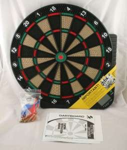   LX2000 LCD Electronic Dartboard With Cricket 8 Player 13 Games  