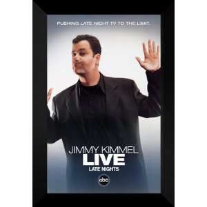  Jimmy Kimmel Live 27x40 FRAMED TV Poster   Style B 2003 