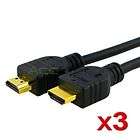 lot 10FT 10 ft HDMI Cable M/M 24K Gold Plated For 1080p HDTV LED LCD