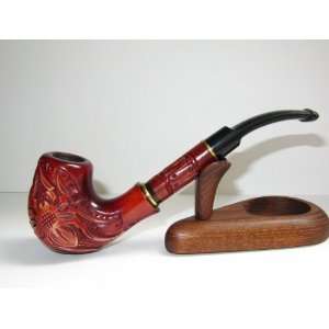  Pear Wood Hand Carved Tobacco Smoking Pipe Spider 