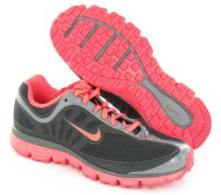 NIKE Inspire Dual Fusion Running Sneakers Pink/Black Womens size 8 M 