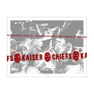  KAISER CHIEFS   Limited Edition Concert Poster   by 