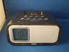   iH22 Dual Alarm Clock Speaker system Ipod Iphone Dock Charger  