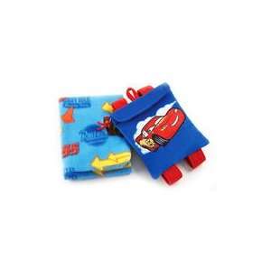  Disney Cars Travel Backpack And Blanket 