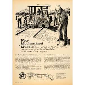   Northern Railway Streamliner Train   Original Print Ad