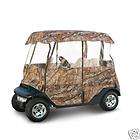 Deluxe 4 Sided Golf Car Camo Enclosure 2 person Carts
