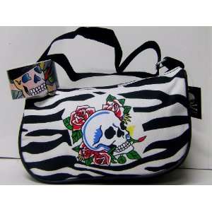  New Skull Zebra Purse Bonus Bracelet Toys & Games