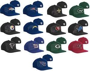 NFL NEW 2011 Reebok Player 2nd Season Sideline Flex Hat Cap Assorted 