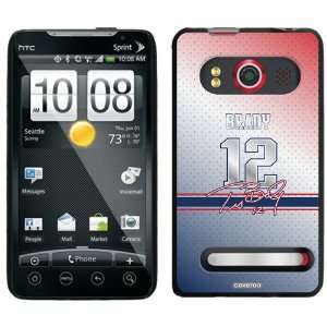 com NFL Players   Tom Brady   Color Jersey design on HTC Evo 4G Case 
