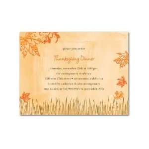  Thanksgiving Party Invitations   Natural Grace By Studio 