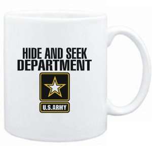  Mug White  Hide And Seek DEPARTMENT / U.S. ARMY  Sports 