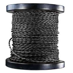   Rayon Antique Wire   Black   20 Gauge   Twisted Cord 