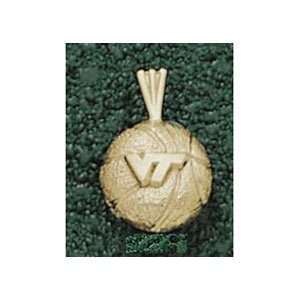  Anderson Jewelry Virginia Tech Hokies Basketball Gold 
