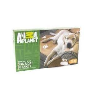 Animal Planet Ultra Soft Dog & Cat Blanket   Brown/Tan 