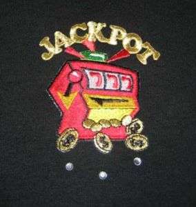 SLOT MACHINE Vegas Casino~ JACKPOT Shirt~ 2X 3X 4X 5X  