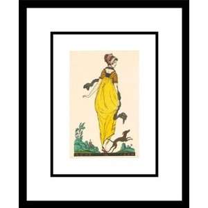 French Fashion, Whippet, 1800, Framed Print by Unknown, 16x14  
