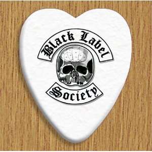  Black Label Society 5 X Bass Guitar Picks Both Sides 
