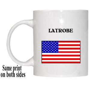  US Flag   Latrobe, Pennsylvania (PA) Mug 