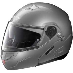 Nolan N90 N Com Sports Bike Motorcycle Helmet   Arctic Grey / 2X Large