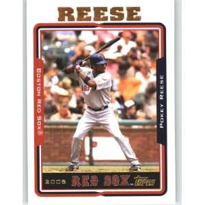  2005 Topps #189 Pokey Reese   Boston Red Sox (Baseball 
