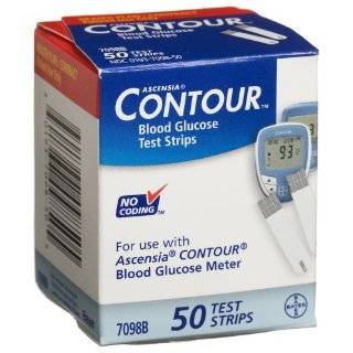  Bayer contour blood glucose test strips   125 ea Health 